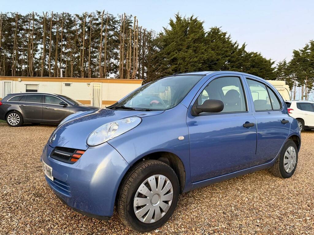 Nissan Micra Hatchback 1.2 16V S 200505 WV05YHN Blue #3