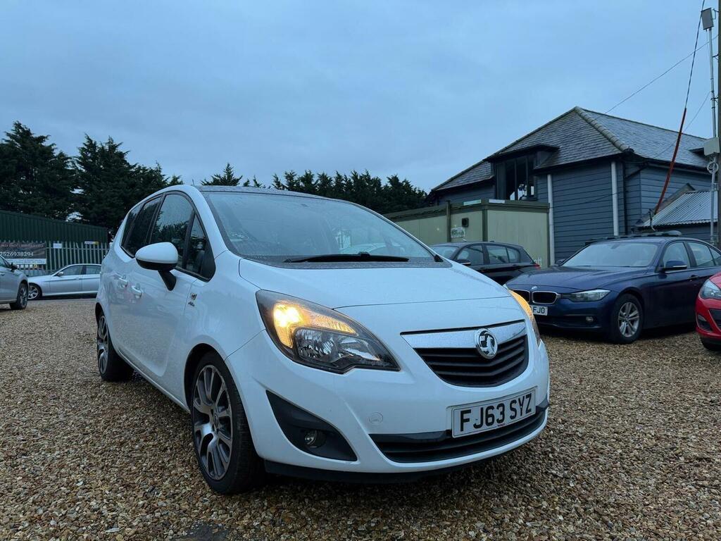 Vauxhall Meriva Mpv 1.3 Cdti 16V Active Limited Edition Euro 5 White #2