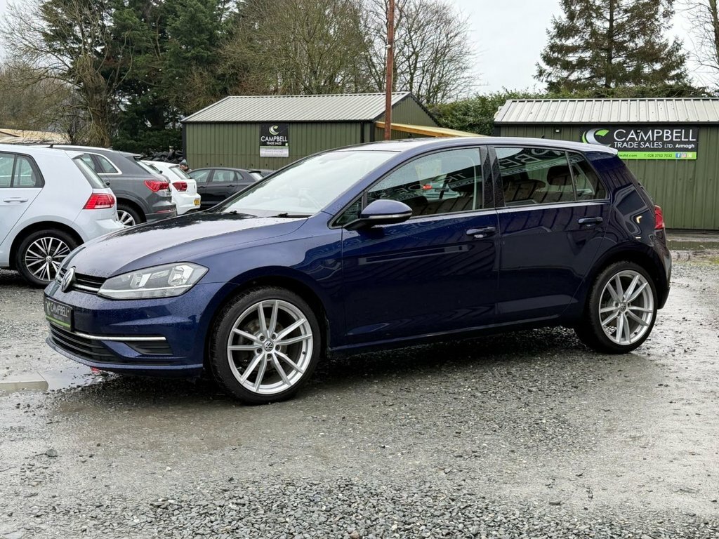 Volkswagen Golf 1.6L Se Nav KL68CXS Blue #3