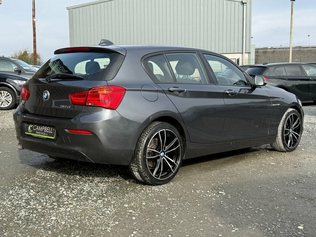 BMW 1 Series 1.5L Se Business YB67UHV Grey #5