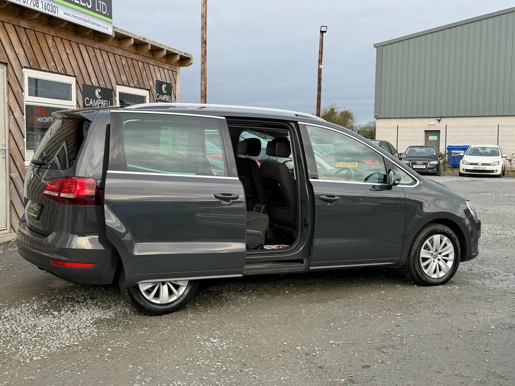 Volkswagen Sharan 2L Se Nav BG18FXE Grey #6