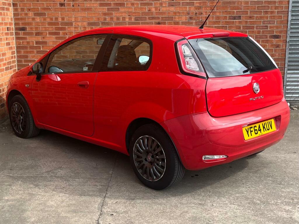 Fiat Punto 1.2 Pop Euro 6 YF64KUV Red #4