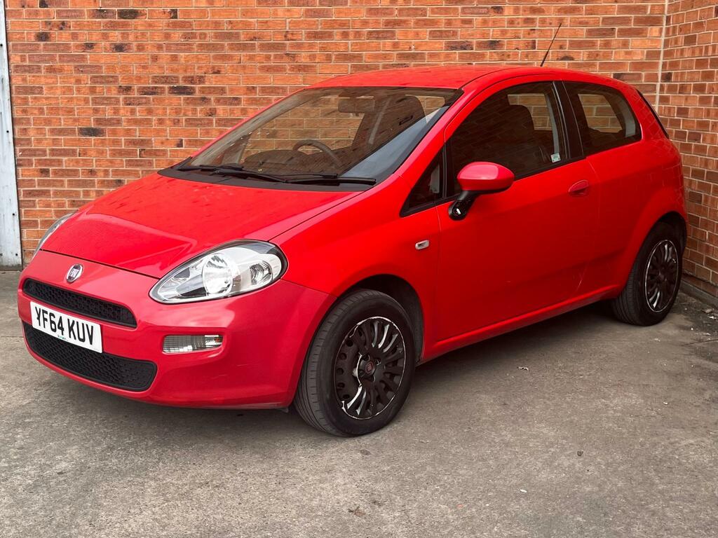Fiat Punto 1.2 Pop Euro 6 YF64KUV Red #3