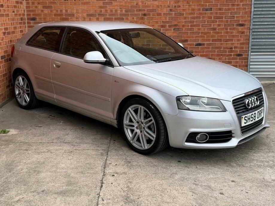 Audi A3 2.0 Tfsi S Line S Tronic Euro 4 Silver
