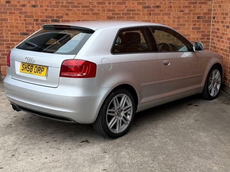 Audi A3 2.0 Tfsi S Line S Tronic Euro 4 Silver #6