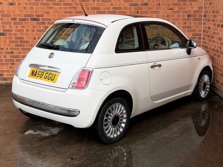 Fiat 500 1.2 Lounge Euro 4 NA58GGU White #6