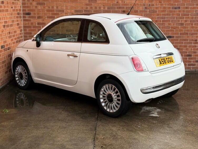 Fiat 500 1.2 Lounge Euro 4 NA58GGU White #4
