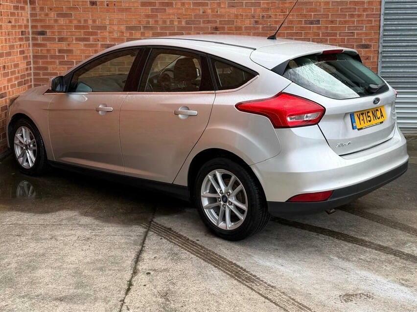Ford Focus 1.5 Tdci Zetec Euro 6 Ss YT15NCA Silver #4