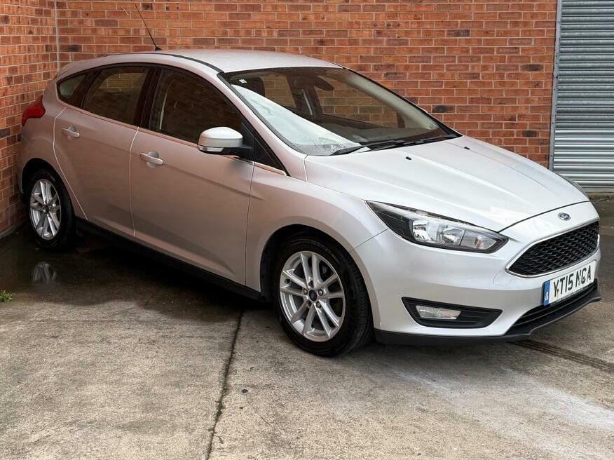 Ford Focus 1.5 Tdci Zetec Euro 6 Ss YT15NCA Silver