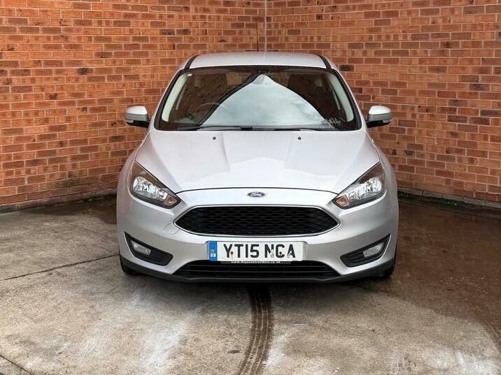 Ford Focus 1.5 Tdci Zetec Euro 6 Ss YT15NCA Silver #2