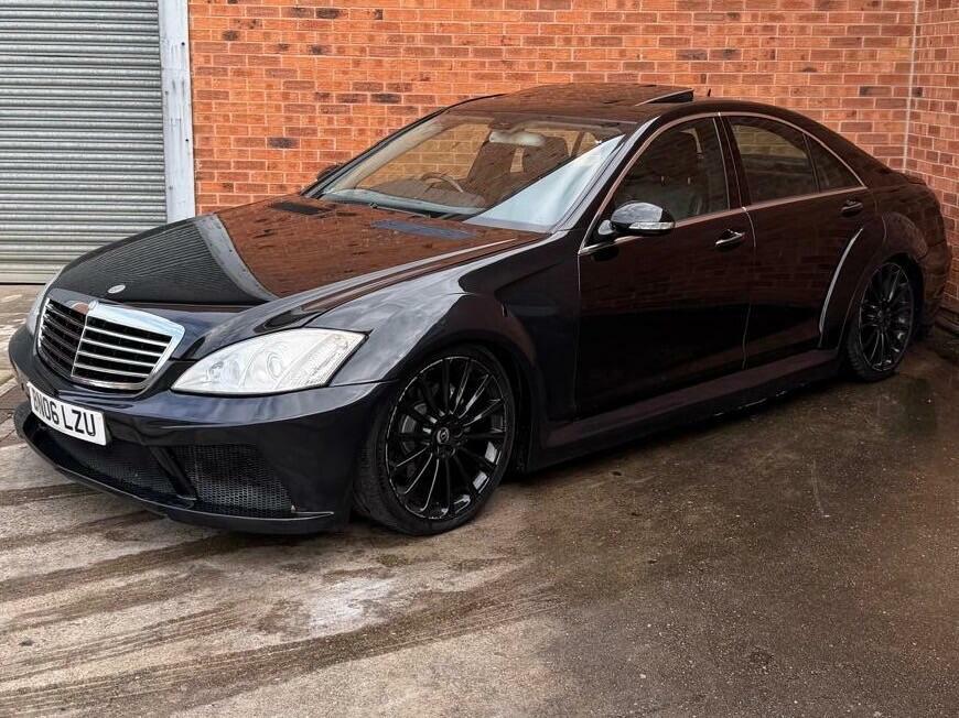 Mercedes-Benz S Class 3.0 S320 Cdi V6 G-tronic Euro 4 Black #3