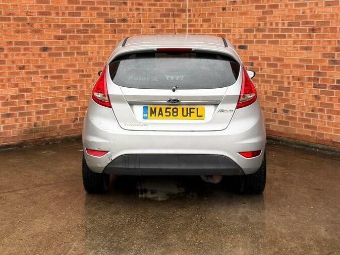 Ford Fiesta 1.4 Titanium MA58UFL Silver #5