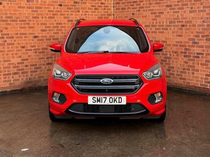 Ford Kuga 1.5 Tdci St-line Powershift Euro 6 Ss SM17OKD Red #2
