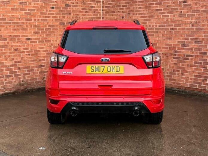 Ford Kuga 1.5 Tdci St-line Powershift Euro 6 Ss SM17OKD Red #5