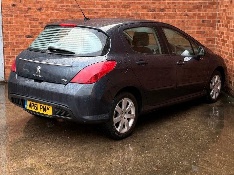 Peugeot 308 1.6 Hdi Sr Euro 5 WR61PMY Blue #6