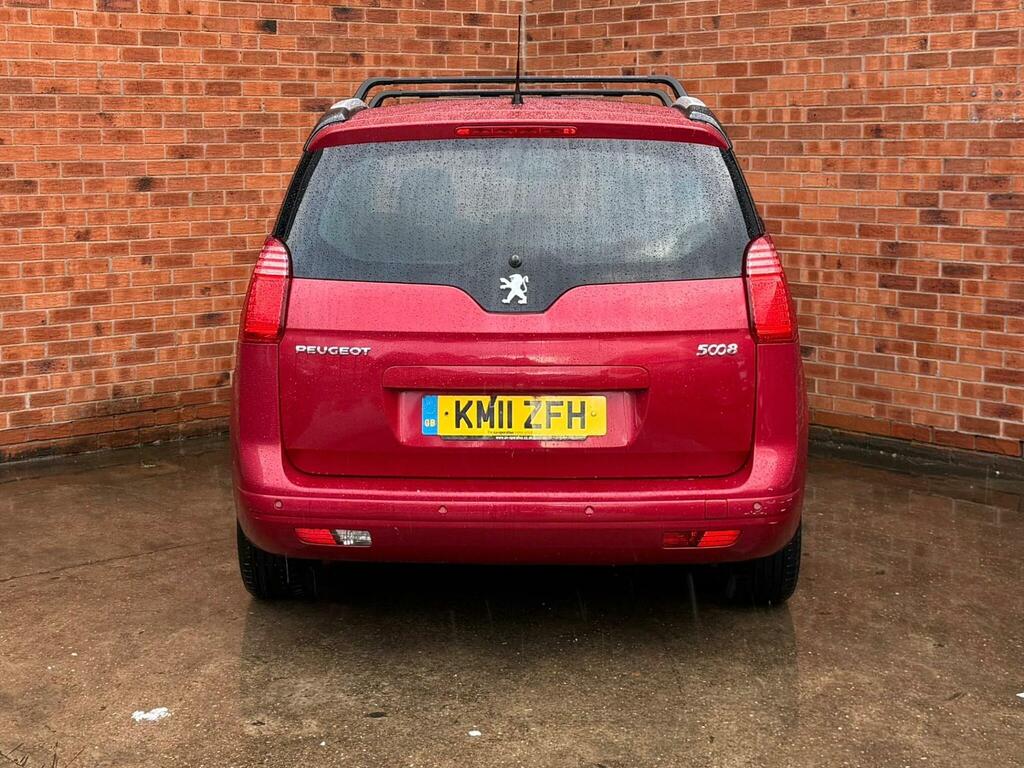 Peugeot 5008 2.0 Hdi Exclusive Euro 5 Red #5