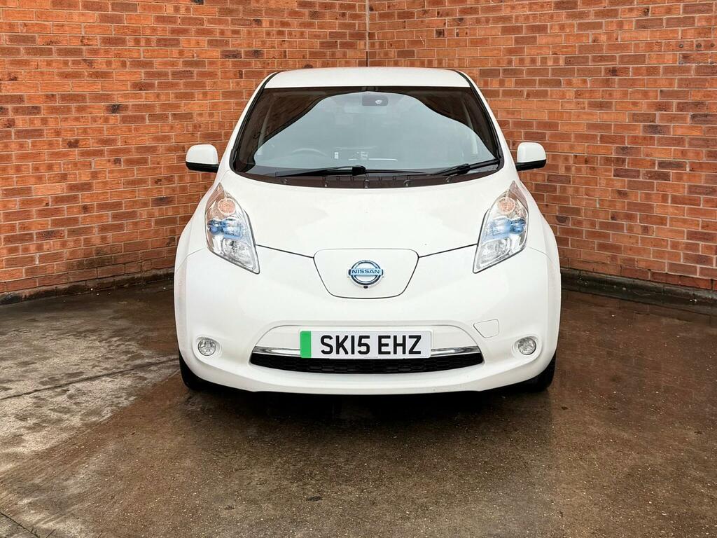 Nissan Leaf 24Kwh Tekna SK15EHZ White #2