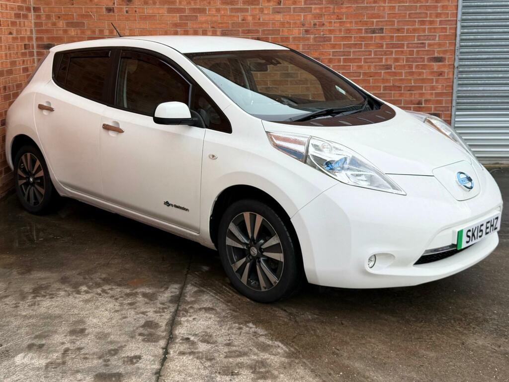 Nissan Leaf 24Kwh Tekna White