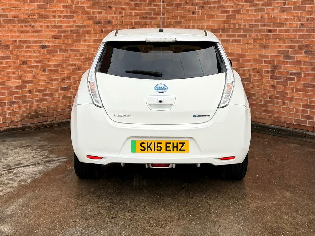 Nissan Leaf 24Kwh Tekna SK15EHZ White #5