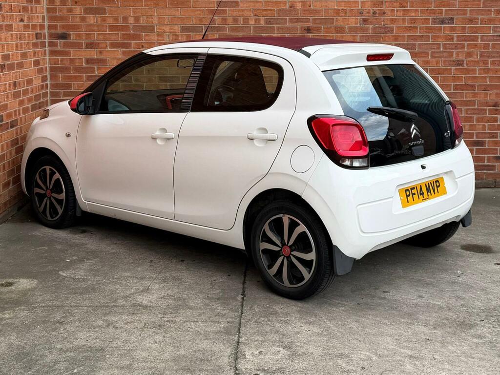 Citroen C1 1.0 Vti Feel Edition Airscape Euro 5 PF14MVP White #4
