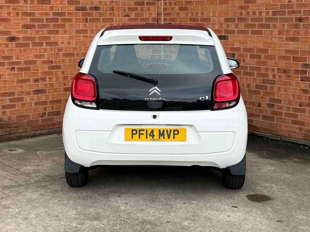 Citroen C1 1.0 Vti Feel Edition Airscape Euro 5 PF14MVP White #5