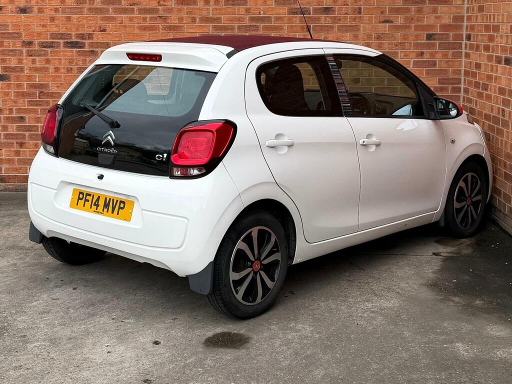 Citroen C1 1.0 Vti Feel Edition Airscape Euro 5 PF14MVP White #6