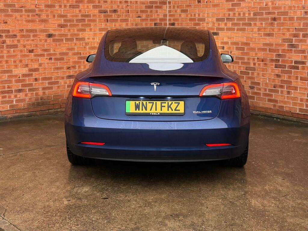 Tesla Model 3 Dual Motor Performance 4Wde Performanc WN71FKZ Blue #5