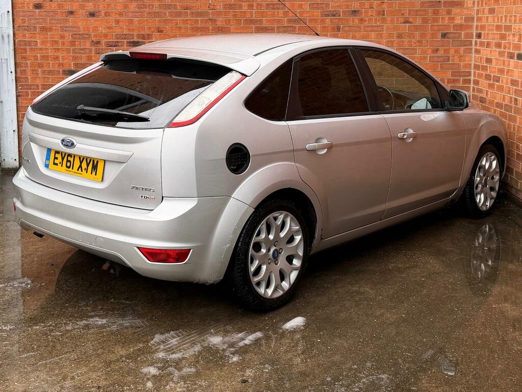 Ford Focus 1.6 Tdci Dpf Zetec EY61XYM Silver #6
