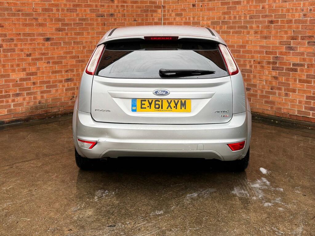 Ford Focus 1.6 Tdci Dpf Zetec EY61XYM Silver #5