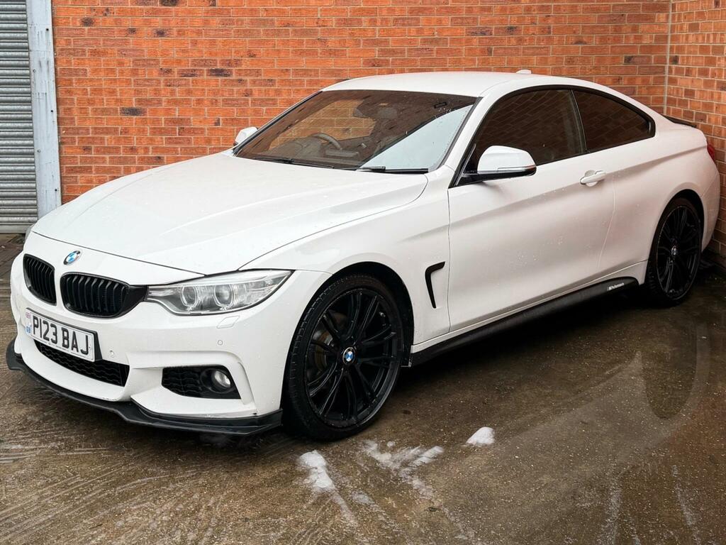 BMW 4 Series 2.0 420D M Sport Xdrive Euro 6 Ss PI23BAJ White #3