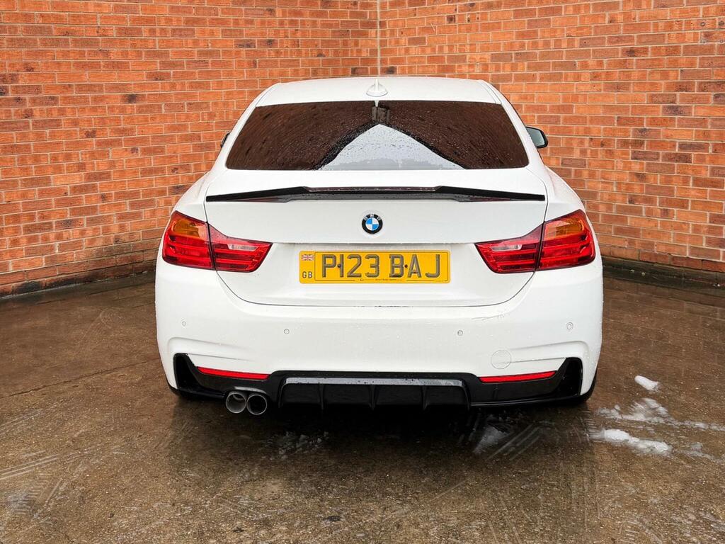 BMW 4 Series 2.0 420D M Sport Xdrive Euro 6 Ss PI23BAJ White #5
