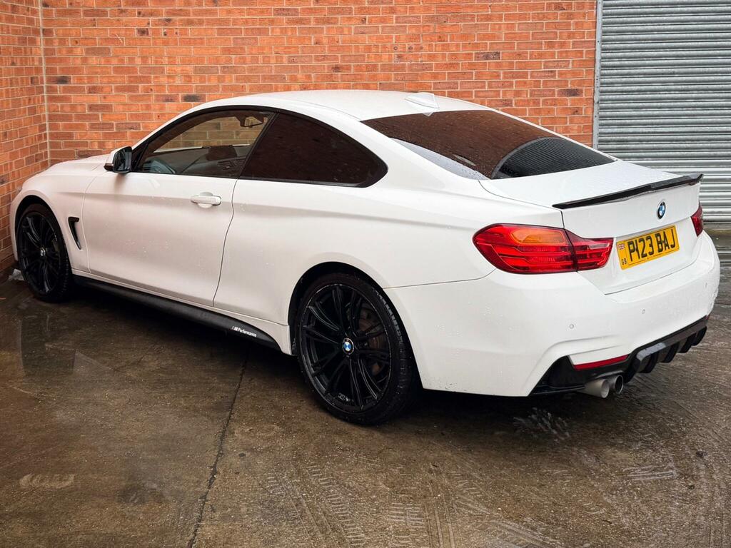 BMW 4 Series 2.0 420D M Sport Xdrive Euro 6 Ss PI23BAJ White #4