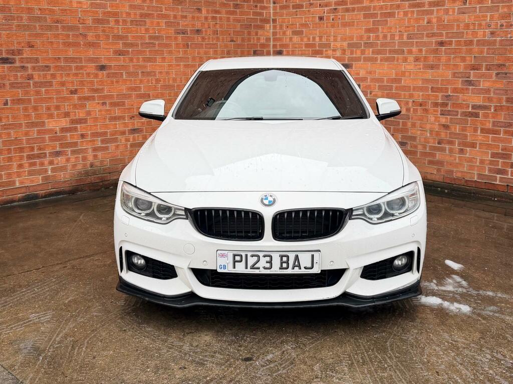 BMW 4 Series 2.0 420D M Sport Xdrive Euro 6 Ss PI23BAJ White #2