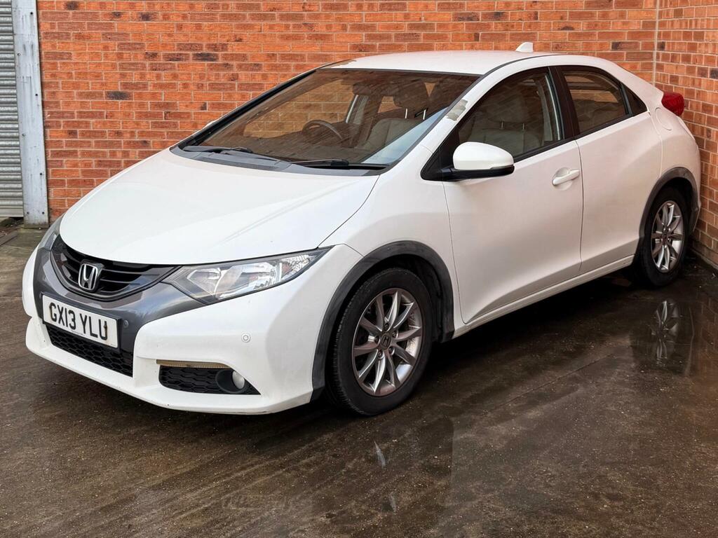 Honda Civic 2.2 I-dtec Ex Euro 5 Ss White #3