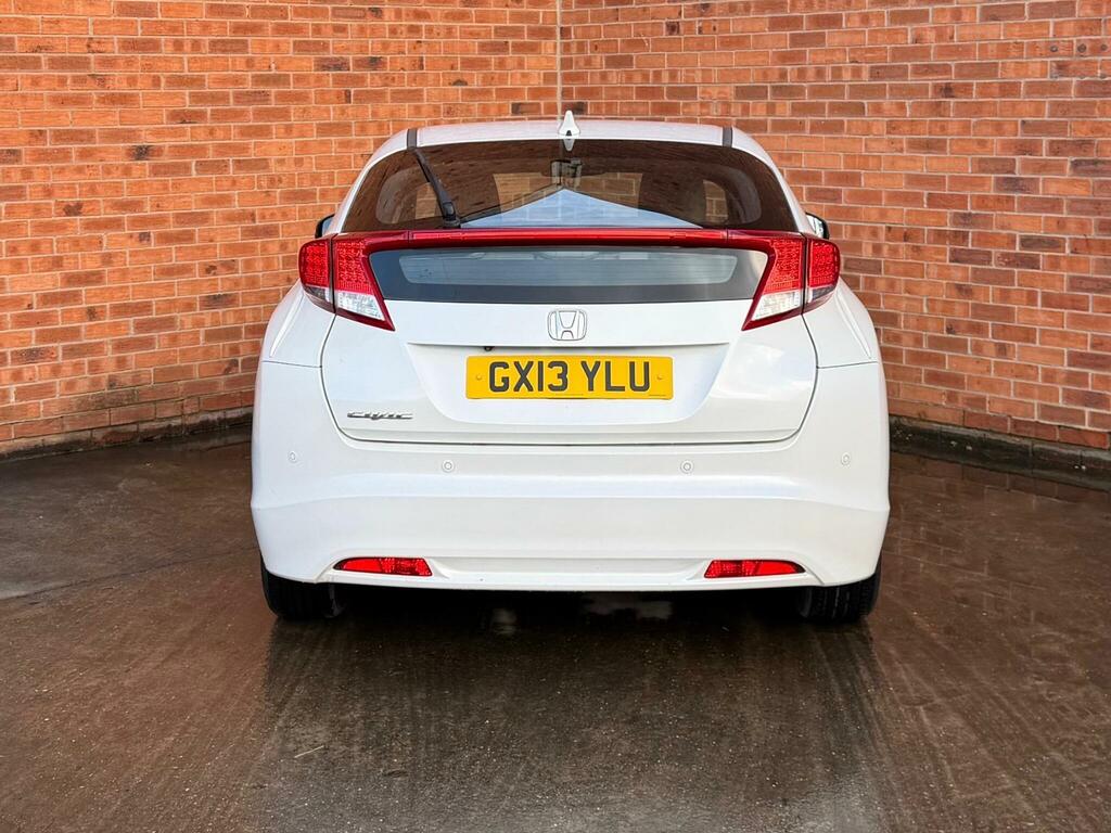 Honda Civic 2.2 I-dtec Ex Euro 5 Ss White #5