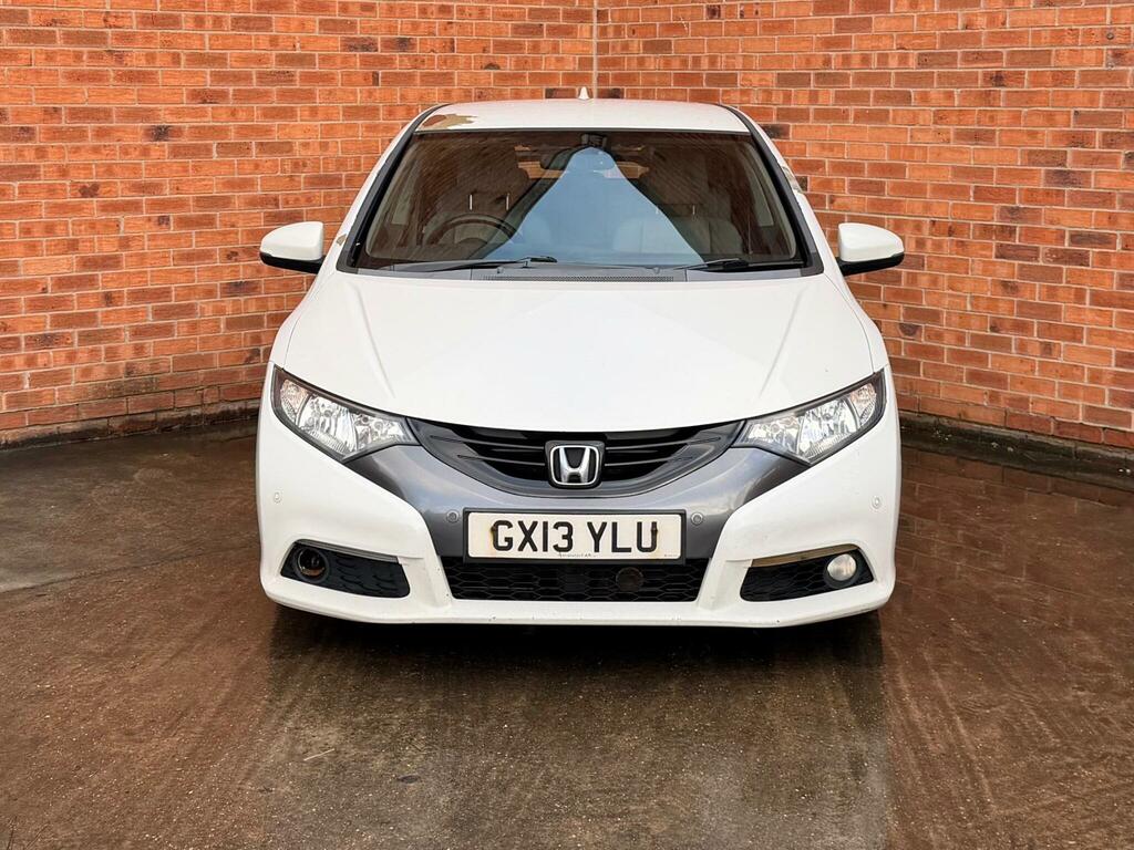 Honda Civic 2.2 I-dtec Ex Euro 5 Ss White #2
