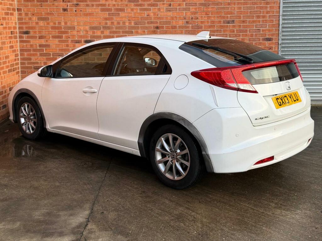 Honda Civic 2.2 I-dtec Ex Euro 5 Ss White #4