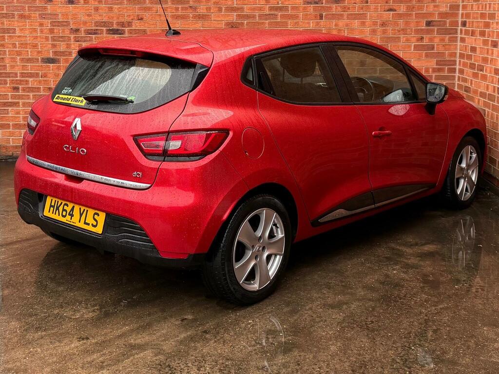 Renault Clio 1.5 Dci Dynamique Medianav Euro 5 Ss HK64YLS Red #6