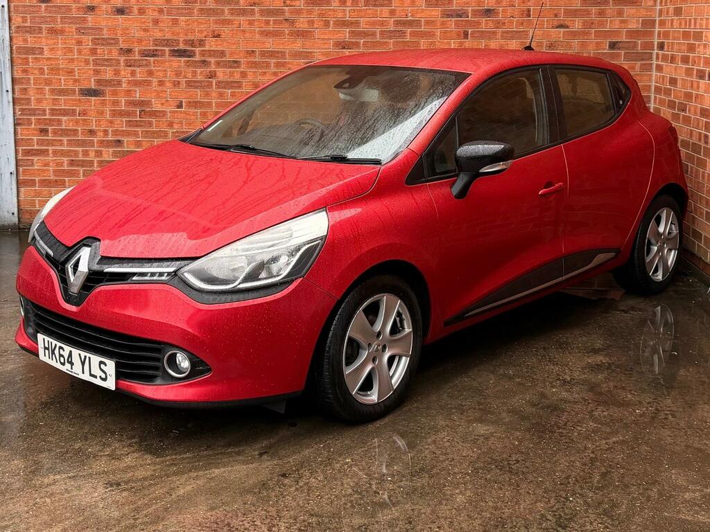 Renault Clio 1.5 Dci Dynamique Medianav Euro 5 Ss HK64YLS Red #3