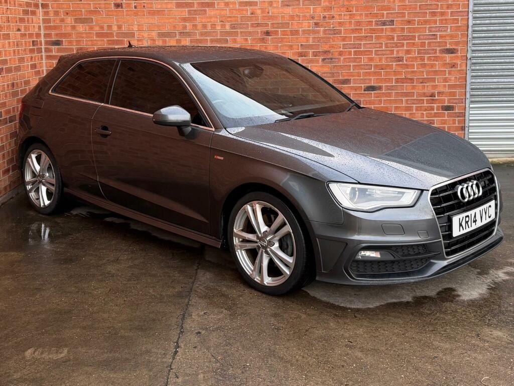 Audi A3 2.0 Tdi S Line Euro 6 Ss KR14VYC Grey