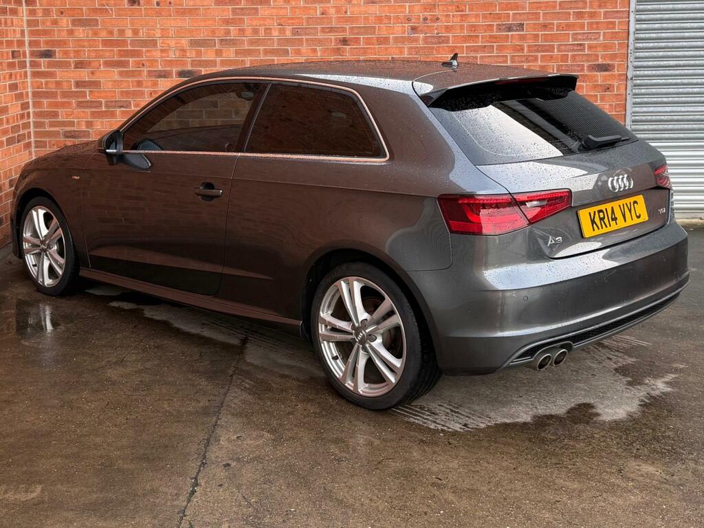 Audi A3 2.0 Tdi S Line Euro 6 Ss KR14VYC Grey #4