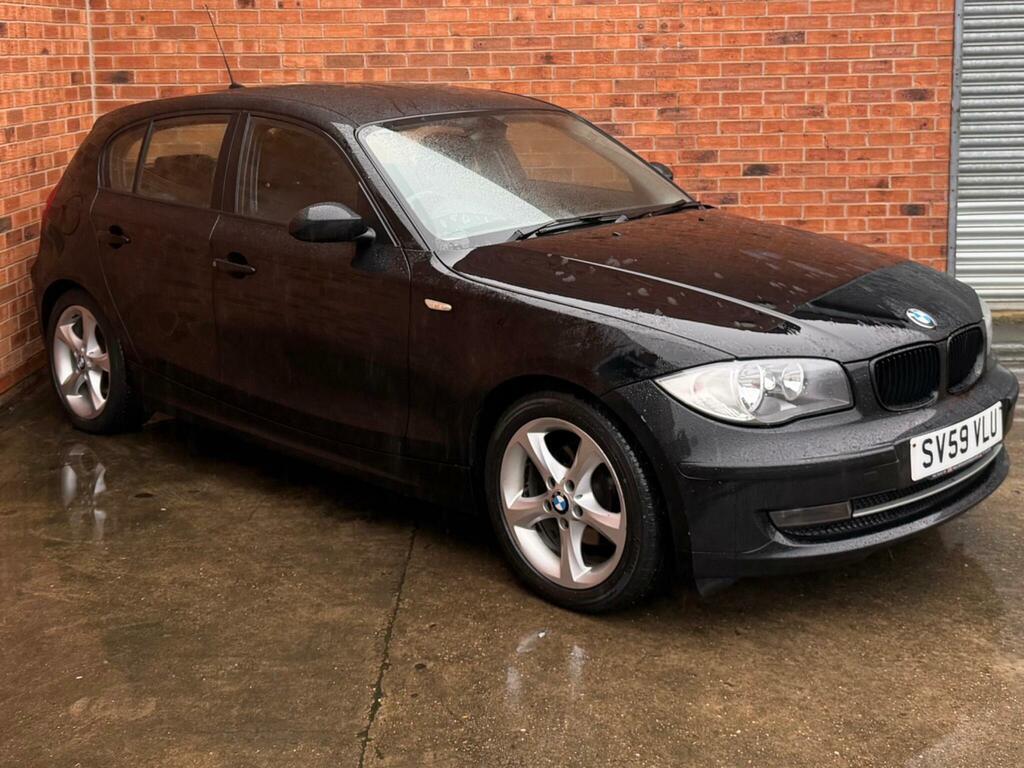 BMW 1 Series 2.0 118D Sport Euro 5 SV59VLU Black