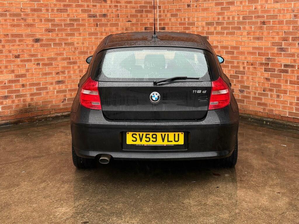 BMW 1 Series 2.0 118D Sport Euro 5 SV59VLU Black #5