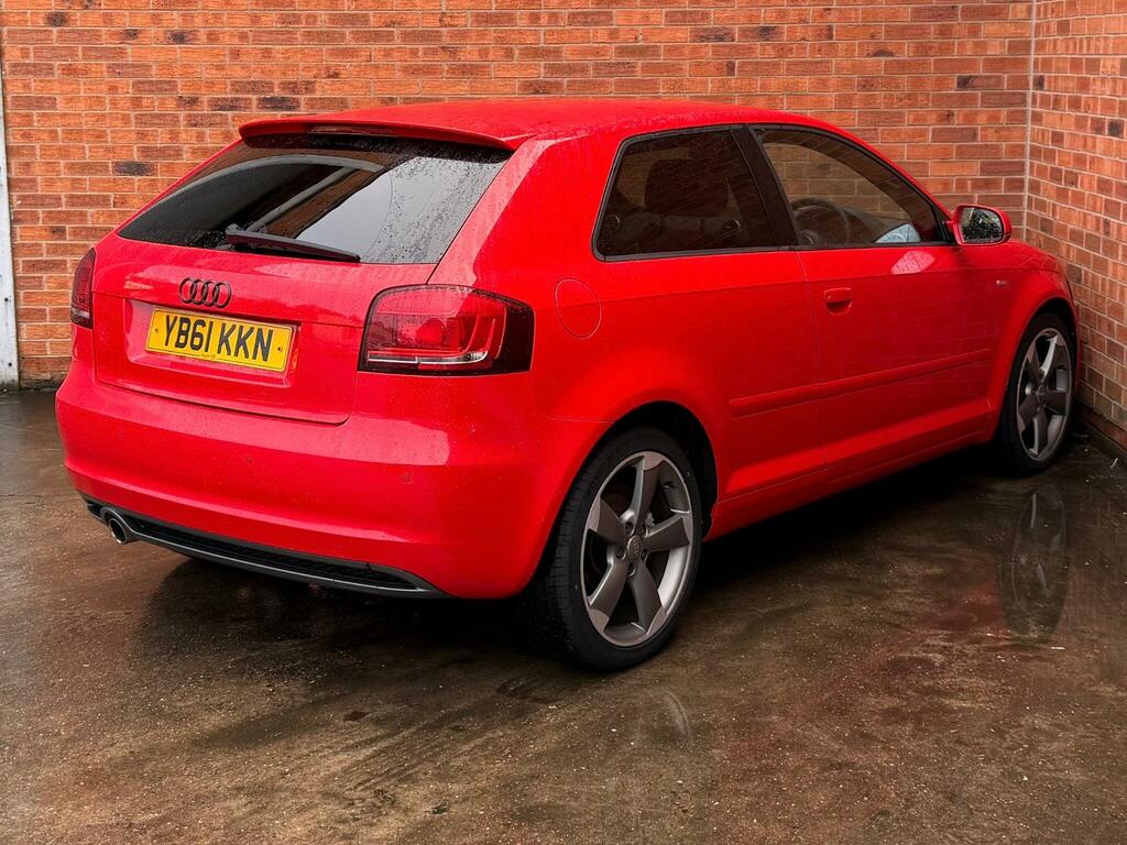 Audi A3 2.0 Tdi Black Edition Euro 5 Ss YB61KKN Red #6