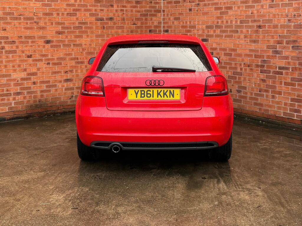 Audi A3 2.0 Tdi Black Edition Euro 5 Ss YB61KKN Red #5