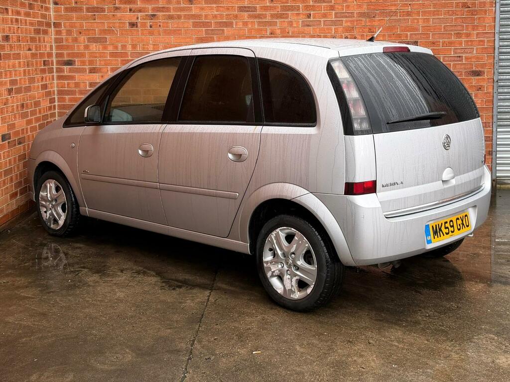 Vauxhall Meriva 1.6I 16V Active Silver #4
