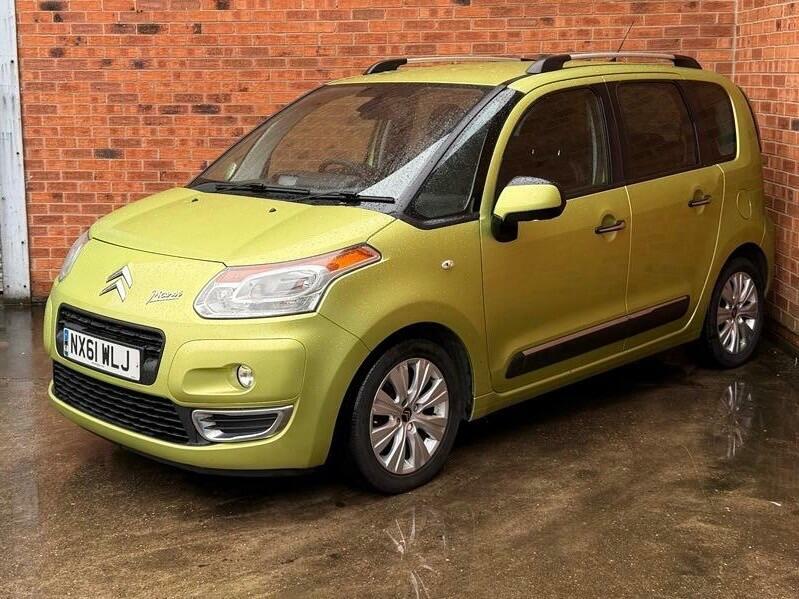 Citroen C3 Picasso 1.6 Hdi Exclusive Euro 5 NX61WLJ Green #3