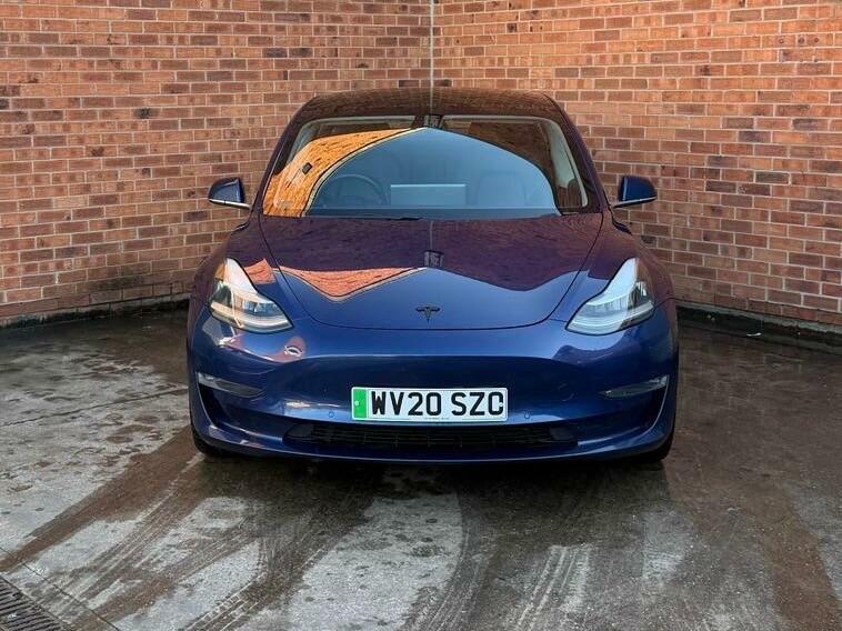 Tesla Model 3 Dual Motor Performance 4Wde Performanc WV20SZO Blue #2