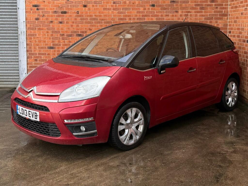 Citroen C4 Picasso 1.6 Hdi Platinum Euro 5 LD13EVB Red #3