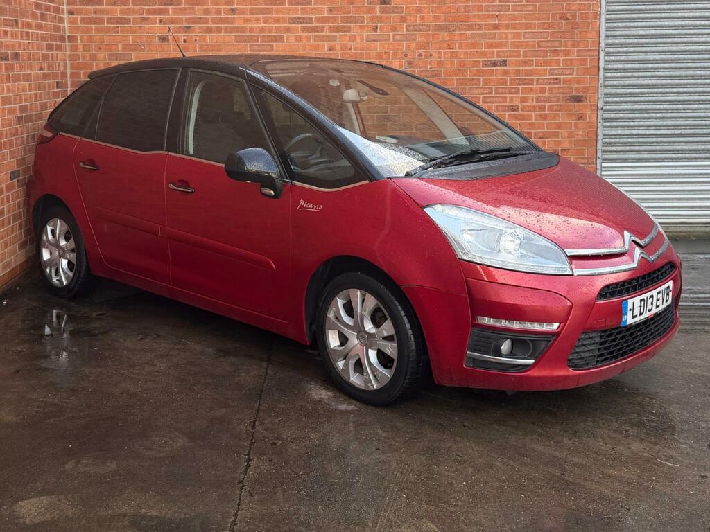 Citroen C4 Picasso 1.6 Hdi Platinum Euro 5 Red